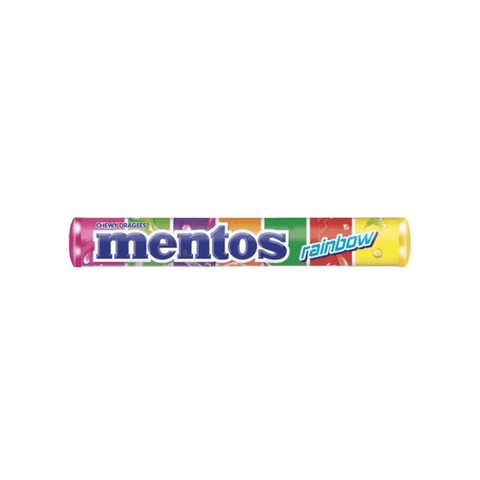 Mentos Rainbow Chewy Dragees 29g - CAFELAX