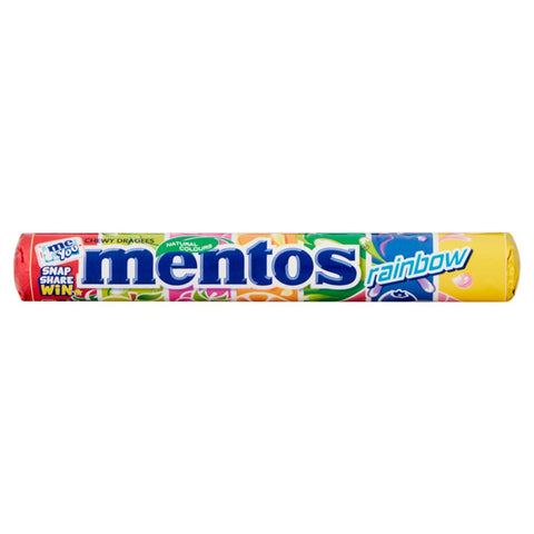 Mentos Rainbow Fruit Flavour Candy 37.5g