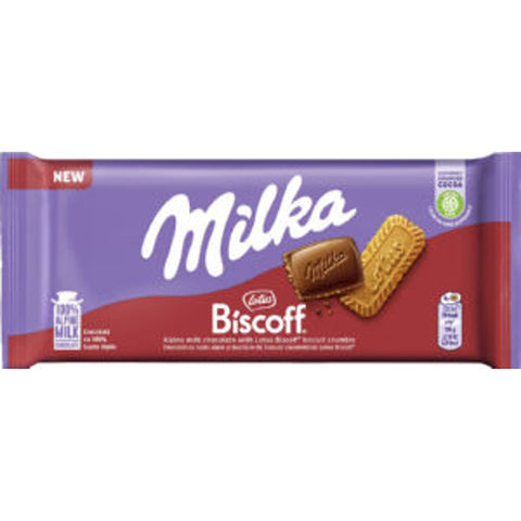 Milka Biscoff Lotus Chocolate 90g