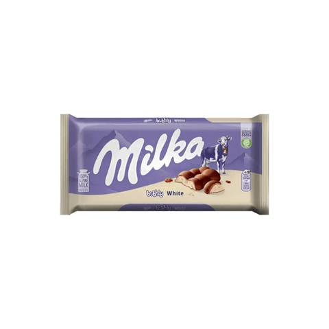 Milka Bubbly White Chocolate 100g - CAFELAX