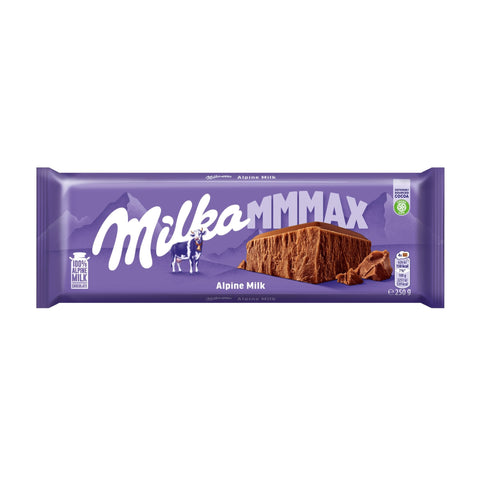 Milka MMMAX Alpine Milk Chocolate 250g