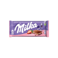 Milka Strawberry Chocolate 100g - CAFELAX