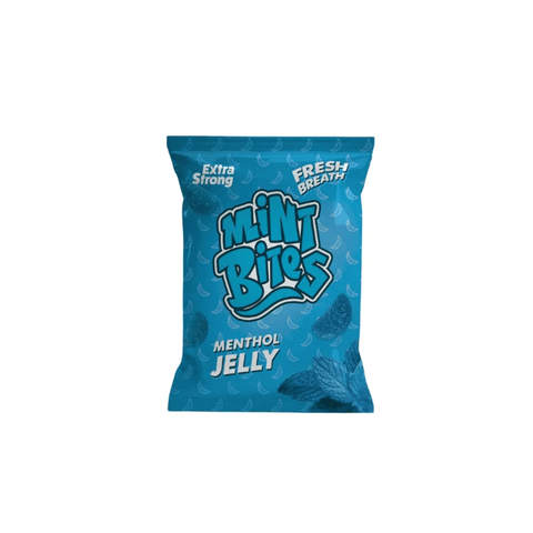 Mint Bites Fresh Breath Menthol Jelly Extra Strong 25g - CAFELAX