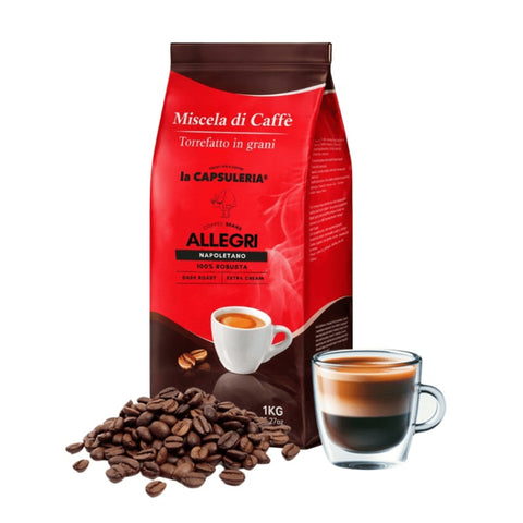 Miscela Di Caffe  Napoletano Whole beans Coffee 1Kg