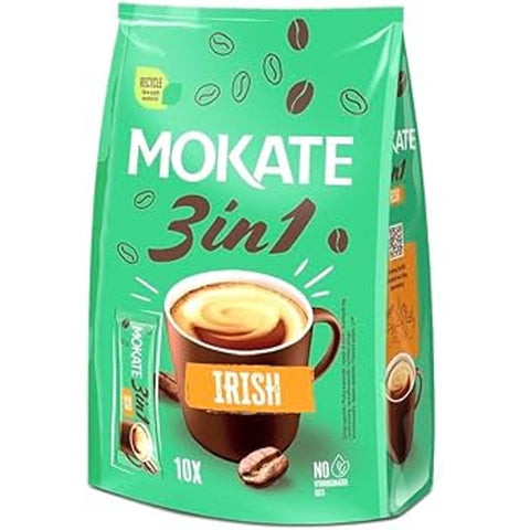 Mokate 3*1 Irish Cream Flavour Instant Coffee - 10 Sachets