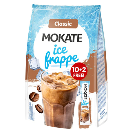 Mokate Classic Ice Frappe Instant Coffee - 12 Sachets
