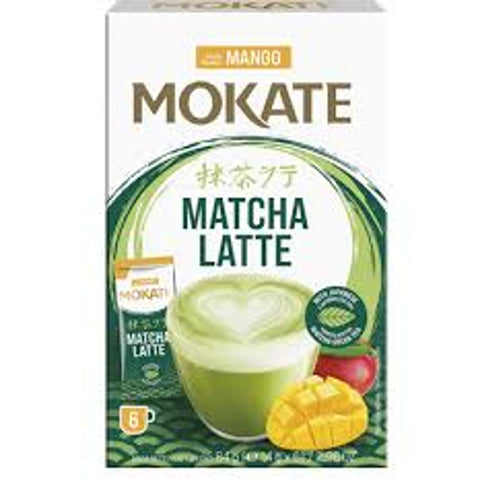 Mokate Matcha Latte Mango Flavour - 6 Sachets