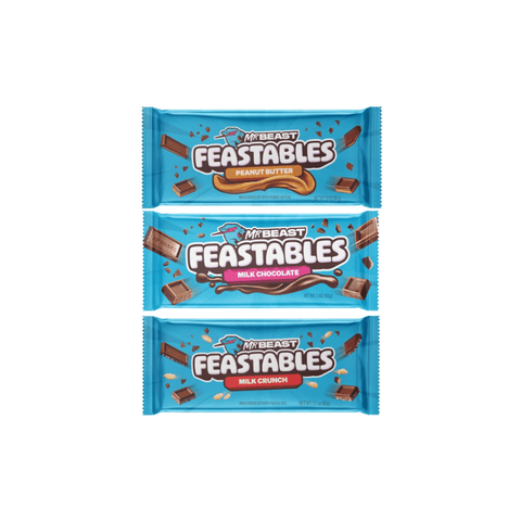 Mr Beast 3 Variants Chocolate Bar 3*60g