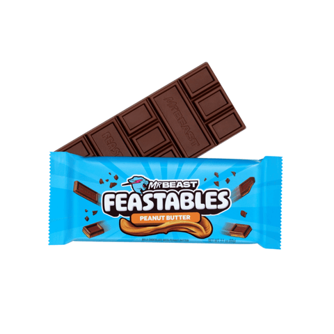Mr Beast Feastables Beanut Butter Chocolate Bar 60g - CAFELAX