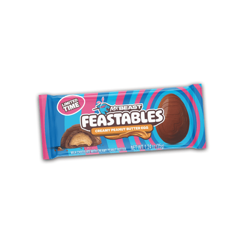Mr Beast Feastables Chocolate Caramel Peanut Butter Egg 35g