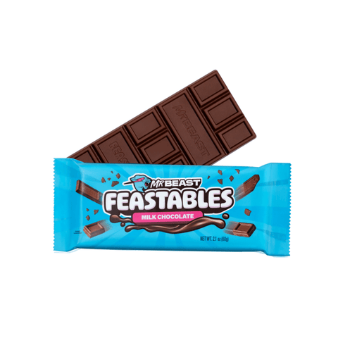 Mr Beast Feastables Milk Chocolate Bar 60g - CAFELAX