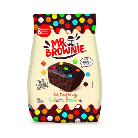 Mr. Brownie Galactic With Chocolate Candies Brownies Cake 200g