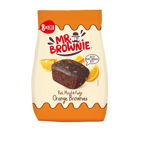 Mr. Brownie Orange with Orange Bits Brownies Cake 200g