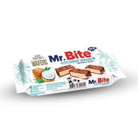 Mr.Bite Coconut Wafer Crunchy & Cream 38g