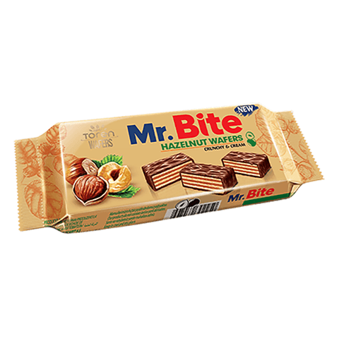 Mr.Bite Hazelnut Wafer 38g
