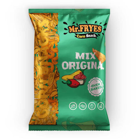 Mr.Fryes Corn Snack Mix Original 400g