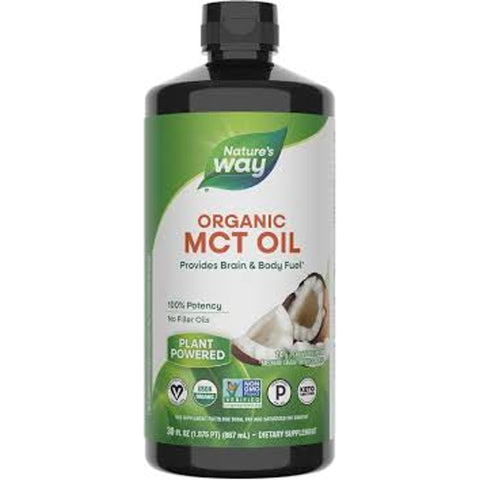 Nature's Way Organic MCT Oil Coconut 887ml