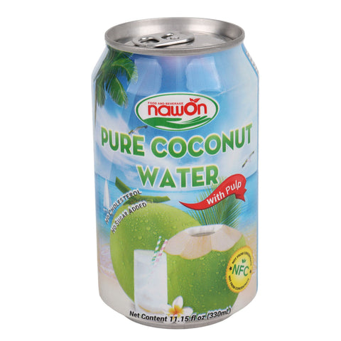 Nawon Pure Coconut Water With Plup Drink 330ml