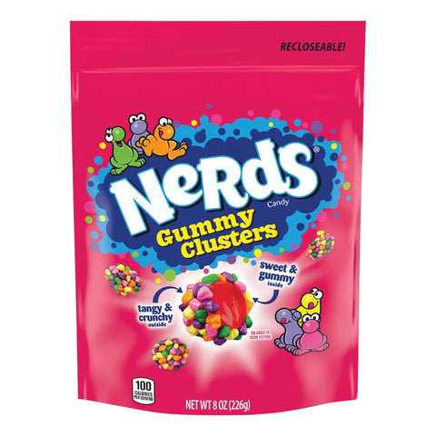 Nerds Gummy Clusters Rainbow Candy 226g