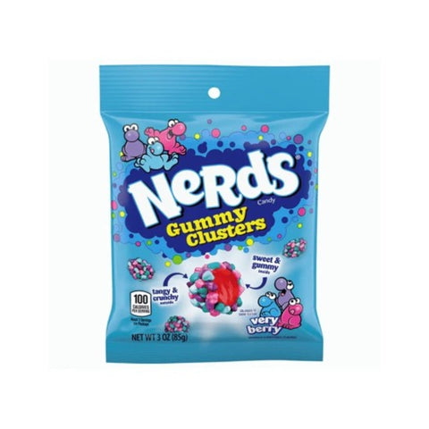 Nerds Gummy Clusters Very Berry Candy 85g