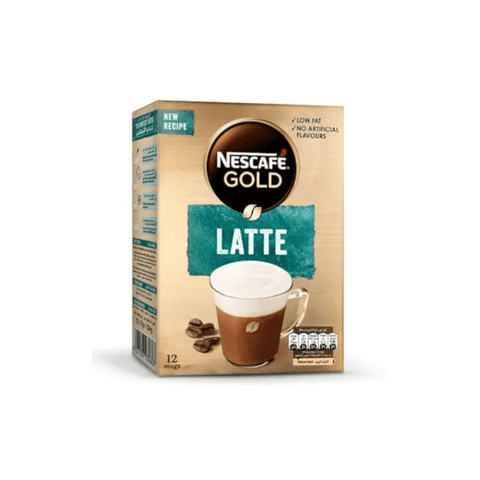 Nescafe Gold Latte 12 Sachets - CAFELAX