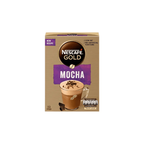 Nescafe Gold Mocha 12 Sachets - CAFELAX