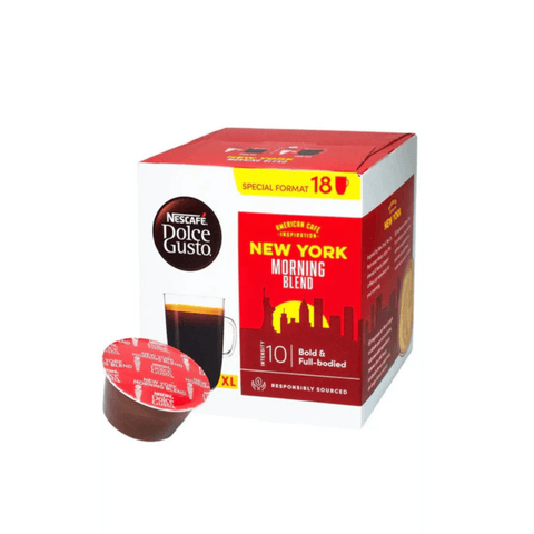 Nescafe New York Morning Blend Dolce Gusto Coffee Capsules - 18 Capsules - CAFELAX