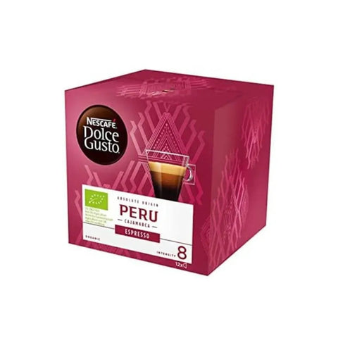 Nescafe Peru Dolce Gusto Coffee Capsules - 12 Capsules - CAFELAX