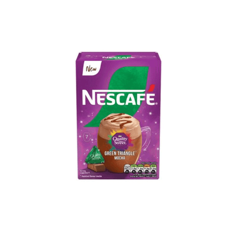 Nescafe Quality Street Green Triangle Mocha Coffee 7 Sachets - CAFELAX