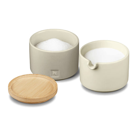Nespresso Basrista Collection Stackable Serving Set -Sugar + Milk