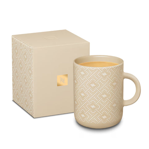 Nespresso Celebration Coffee Mug 390 ml - Parchment