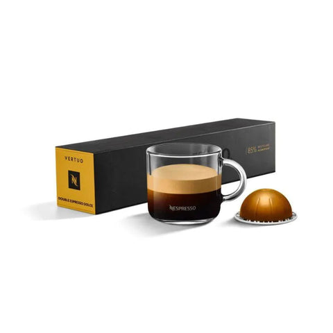 Nespresso Double Espresso Dolce Vertuo Capsules - 10 Capsules - CAFELAX