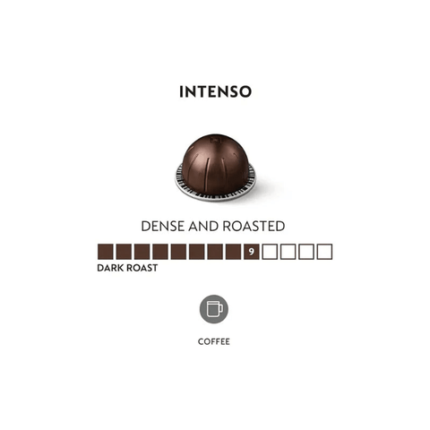 Nespresso Intenso Vertuo Capsules - 10 Capsules - CAFELAX