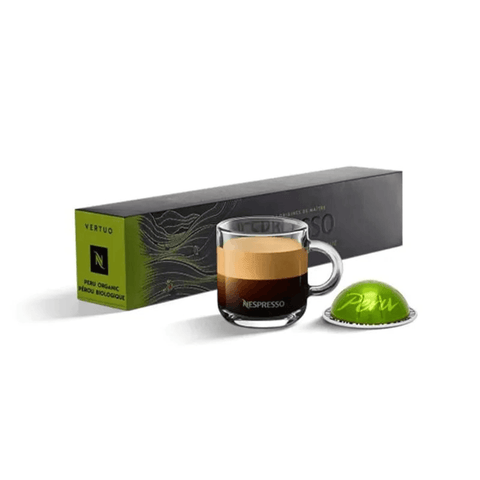Nespresso Peru Organic Vertuo Capsules - 10 Capsules - CAFELAX