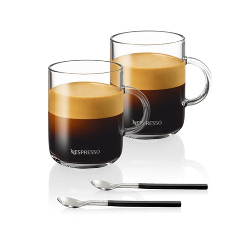 Nespresso Vertuo Mug Set Medium X 2 (Cup & Spoon) - 485 ml