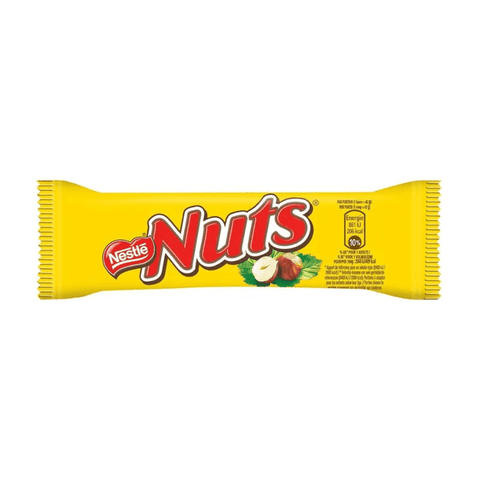 Nestlé Nuts Chocolate Bar with Nut and Caramel 42g - CAFELAX