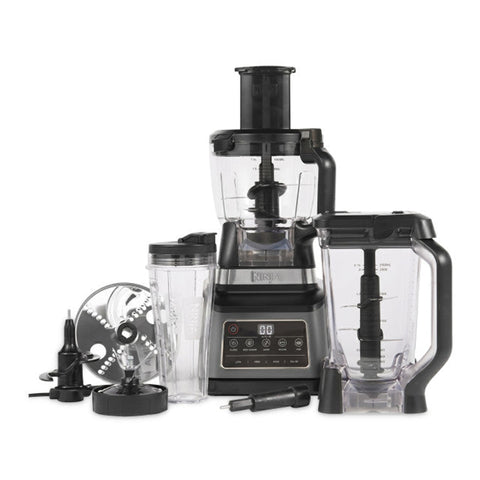 Ninja Professional Plus Premier Blender and Food Processor with Auto-IQ in Black/Stainless Steel - BN801 - 1200W