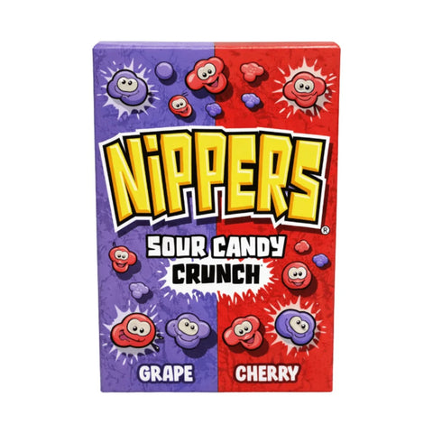 Nippers Screamers Grape & Cherry Sour Candy Crunchy 30g