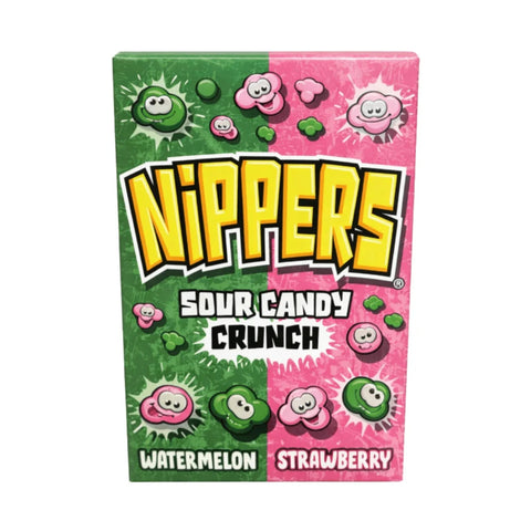 Nippers Screamers Watermelon & Strawberry Sour Candy Crunchy 100g