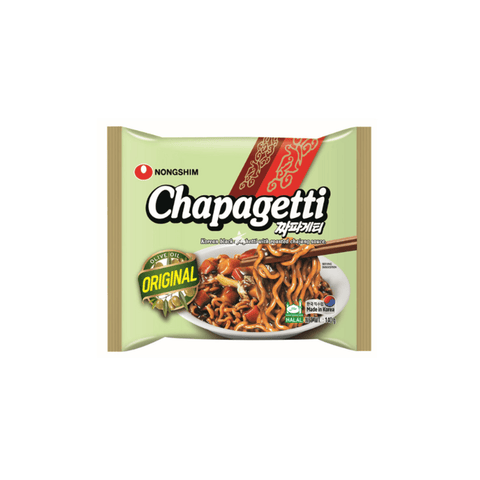 Nongshim Korean Black Spaghetti with Roasted Chajang Sauce 140g - CAFELAX