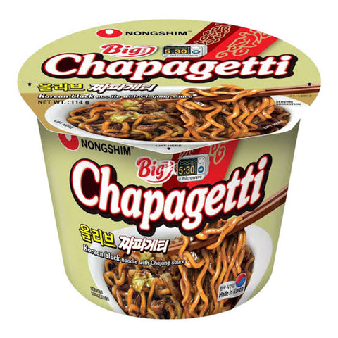 Nongshim chajang chapaghetti big bowl Noodles 114g
