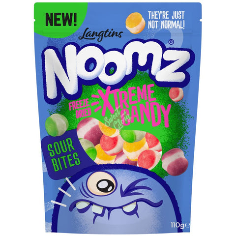 Noomz Xtreme Candy Sour Bites Candy 110g