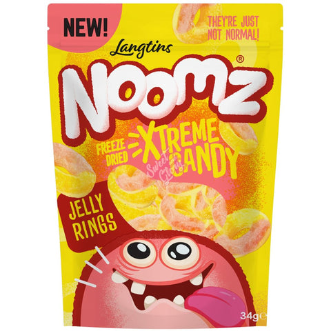 Noomz Xtreme Jelly Rings Candy 55g