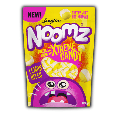 Noomz Xtreme Lemon Bites Candy 110g