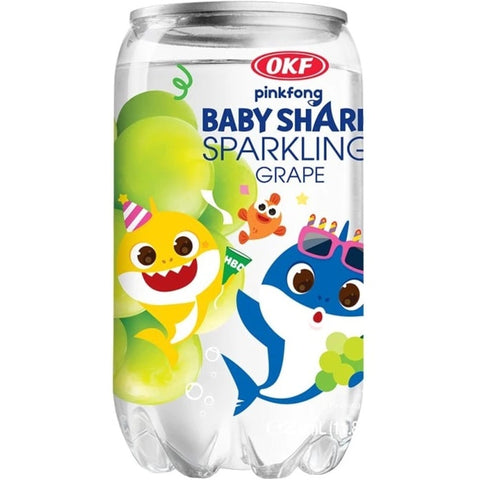 OKF Baby Shark Sparkling Grape Lite Drink 350ml