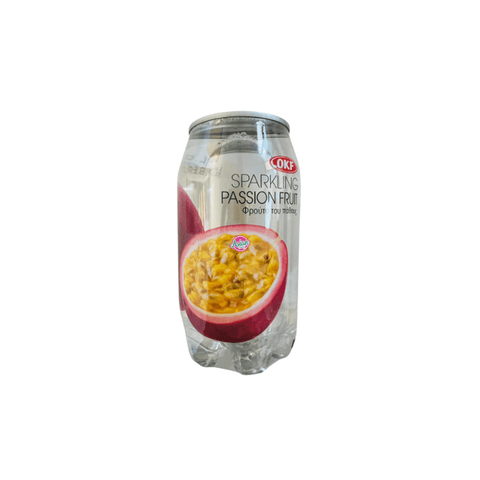 OKF Sparkling Passion Fruit Drink 350ml - CAFELAX
