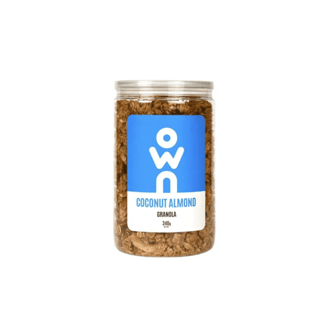 OWN Coconut Almonds Granola 350g - CAFELAX