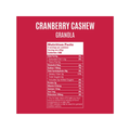OWN Cranberry Cashew Granola 350g - CAFELAX