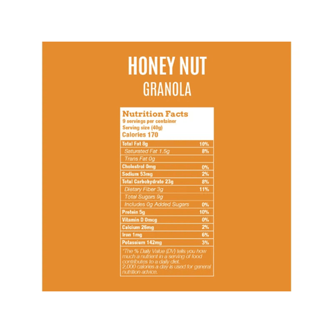 OWN Honey Nut Granola 350g - CAFELAX