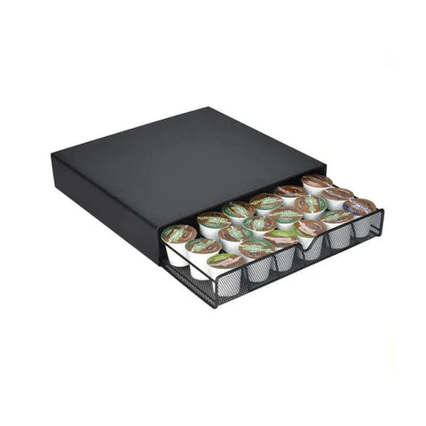 Oasiswj Dolce Gusto Drawer - 36 Capsules - Black - CAFELAX